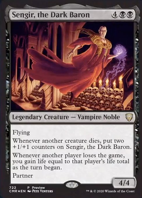 Sengir, the Dark Baron - Prerelease Foil