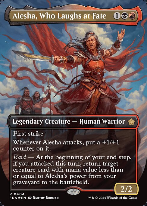 Alesha, Who Laughs at Fate - Mana Foil