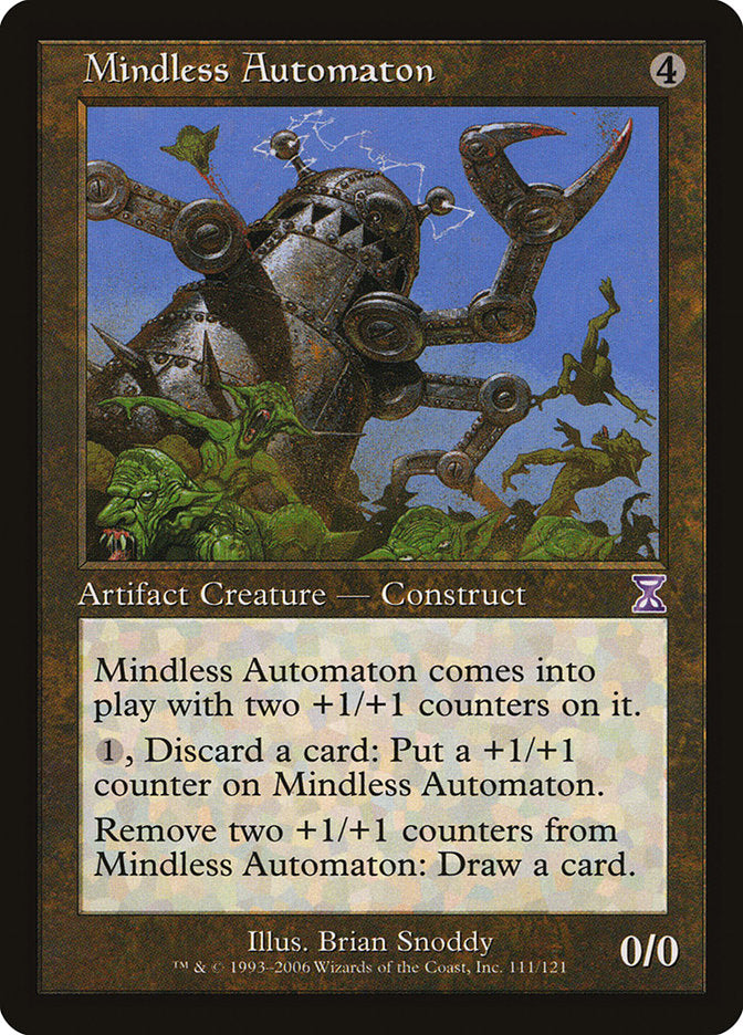 Mindless Automaton - Foil