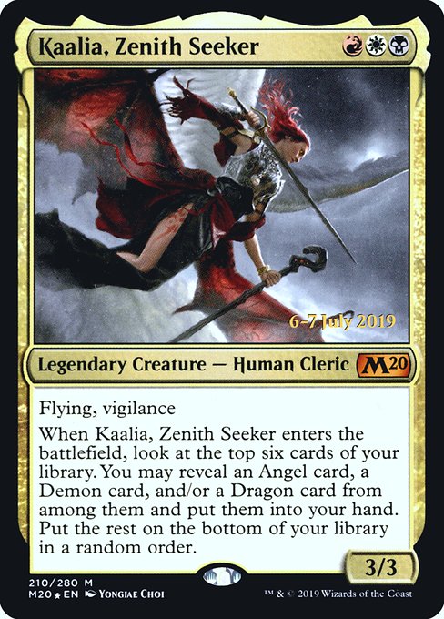 Kaalia, Zenith Seeker - Foil - Prerelease Promo