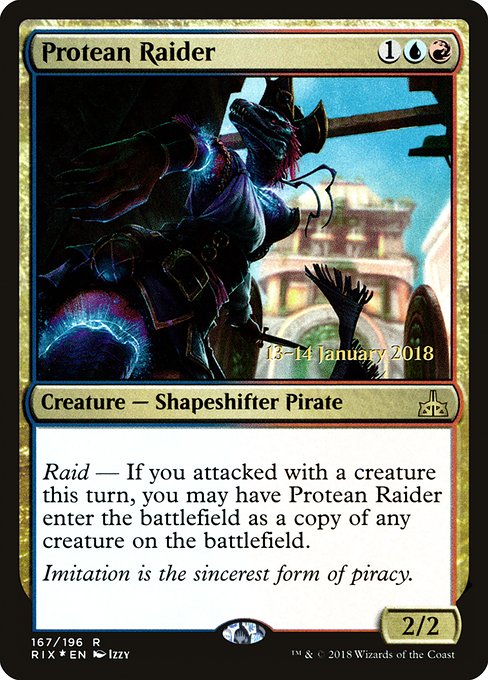 Protean Raider - Foil - Prerelease Promo
