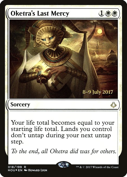 Oketra's Last Mercy - Foil - Prerelease Promo