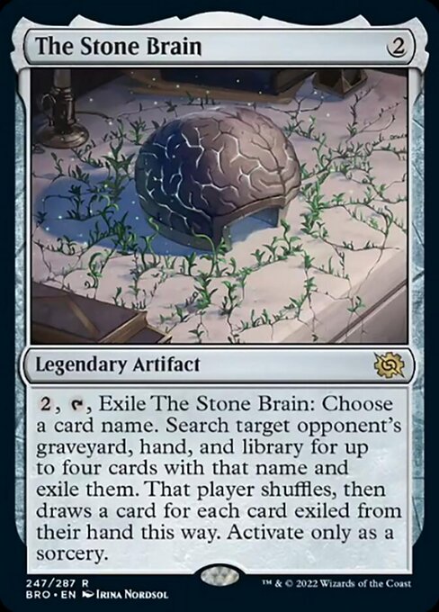 The Stone Brain - Foil