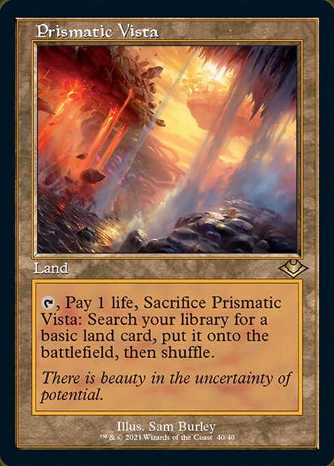 Prismatic Vista - Foil-Etched