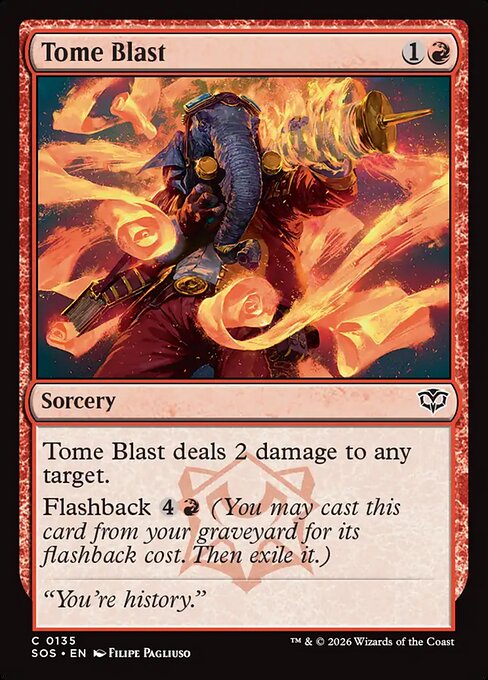 Tome Blast - Foil