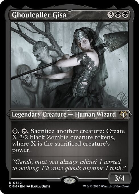 Ghoulcaller Gisa - Foil-Etched