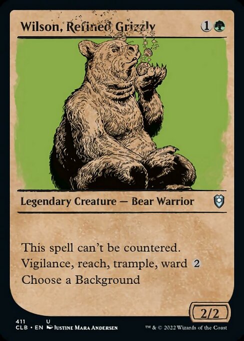 Wilson, Refined Grizzly - Foil