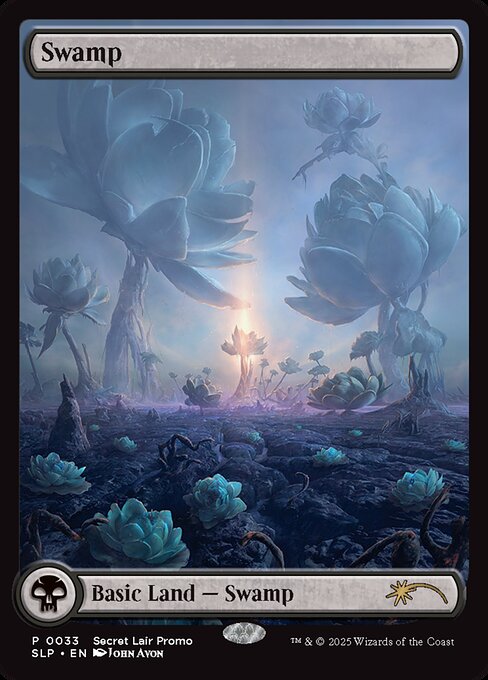 Swamp (033) Full Art - Secret Lair Prize