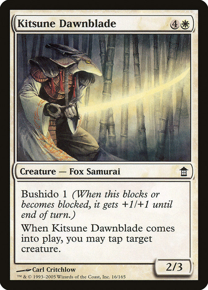 Kitsune Dawnblade - Foil