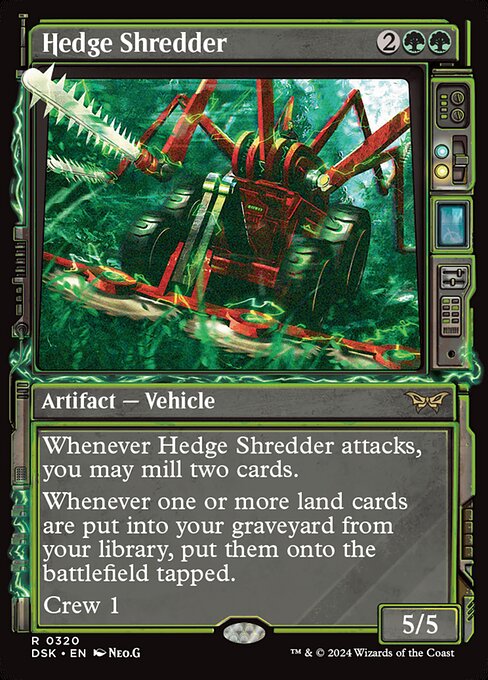 Hedge Shredder - Foil
