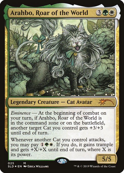 Arahbo, Roar of the World - Foil