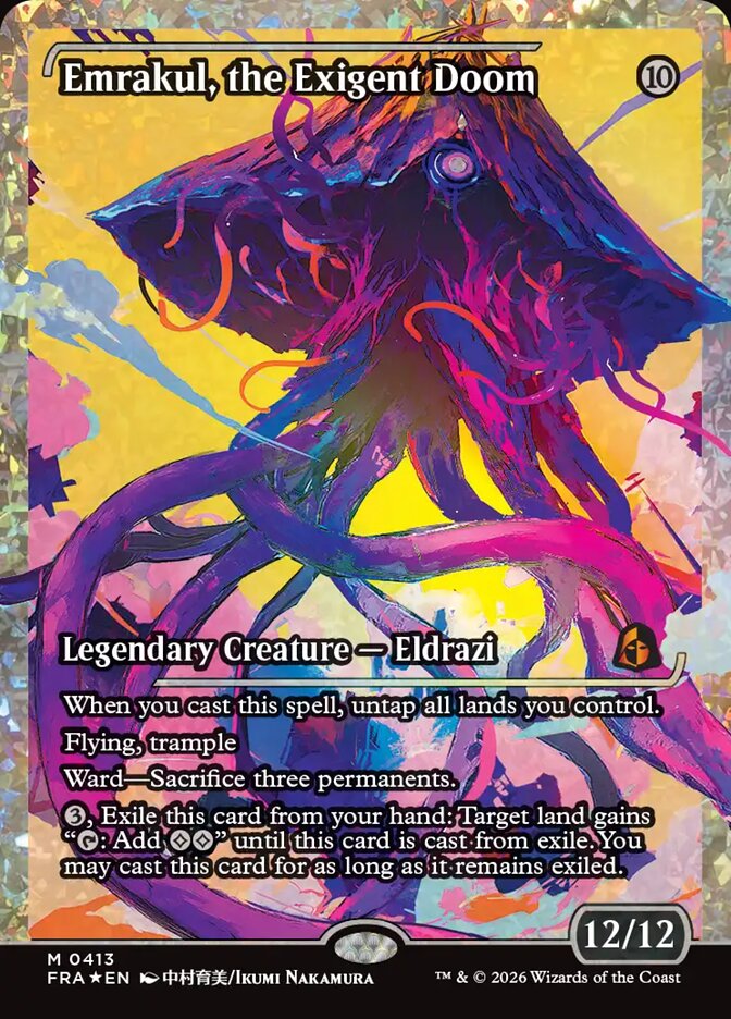 Emrakul, the Exigent Doom - Fracture Foil