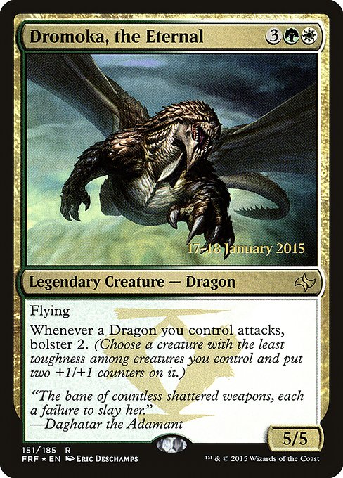 Dromoka, the Eternal - Foil - Prerelease Promo