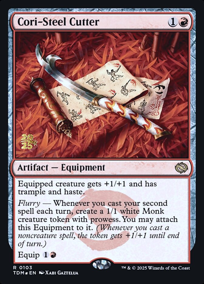 Cori-Steel Cutter - Foil - Prerelease Promo