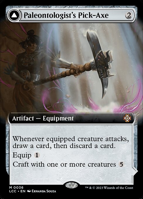 Paleontologist's Pick-Axe - Foil