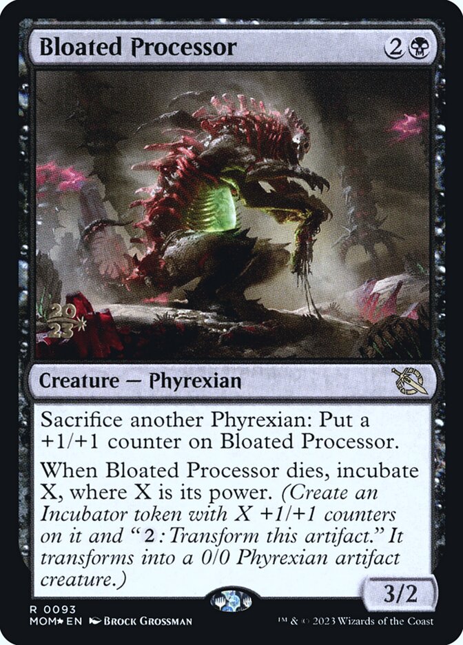 Bloated Processor - Foil - Prerelease Promo