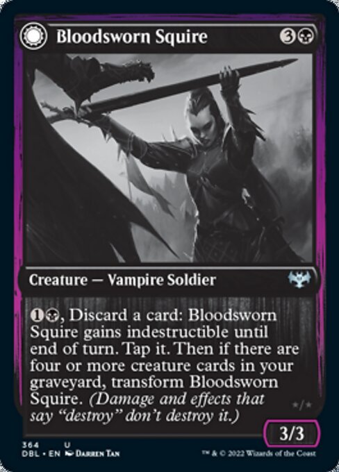Bloodsworn Squire - Foil