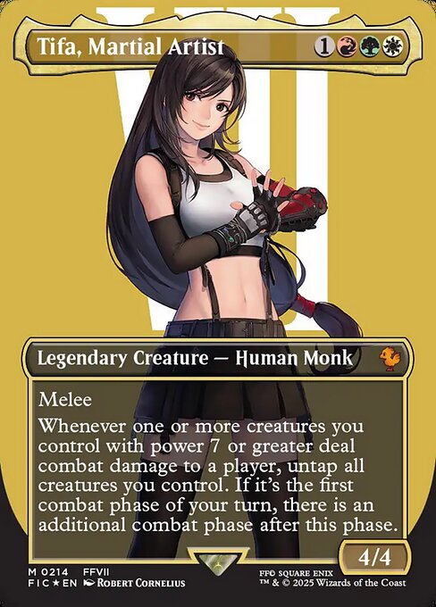 Tifa, Martial Artist - Surge Foil