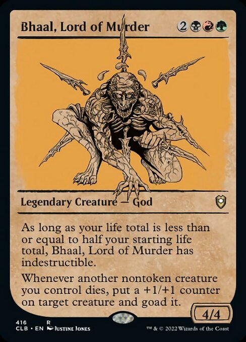 Bhaal, Lord of Murder - Foil