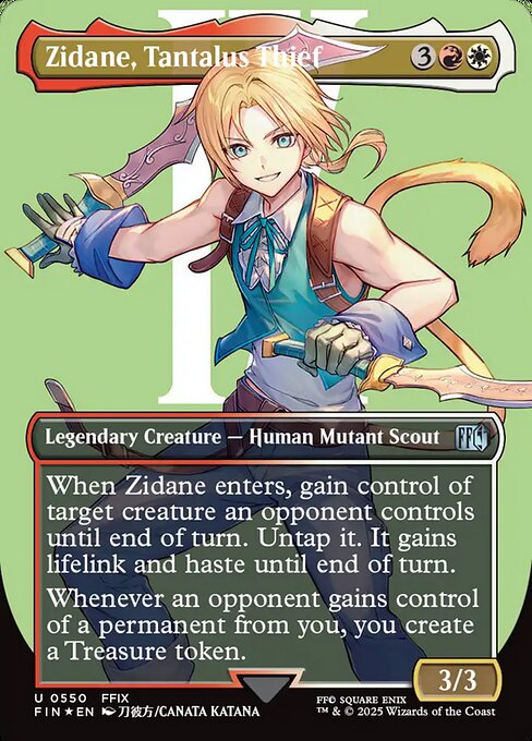 Zidane, Tantalus Thief - Surge Foil