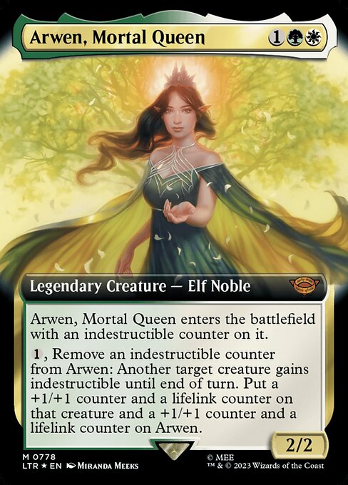 Arwen, Mortal Queen - Surge Foil