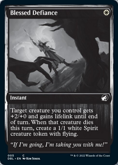 Blessed Defiance - Foil
