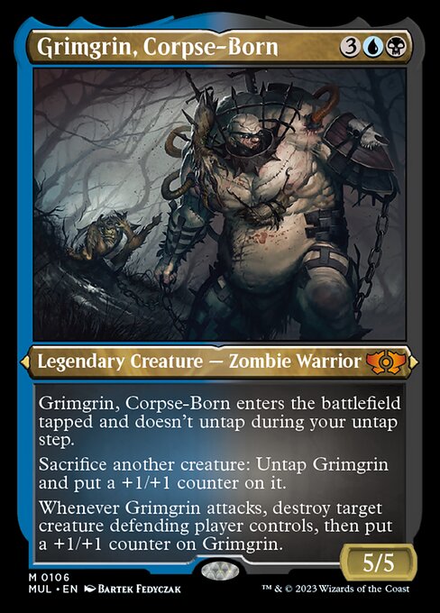 Grimgrin, Corpse-Born - Foil-Etched