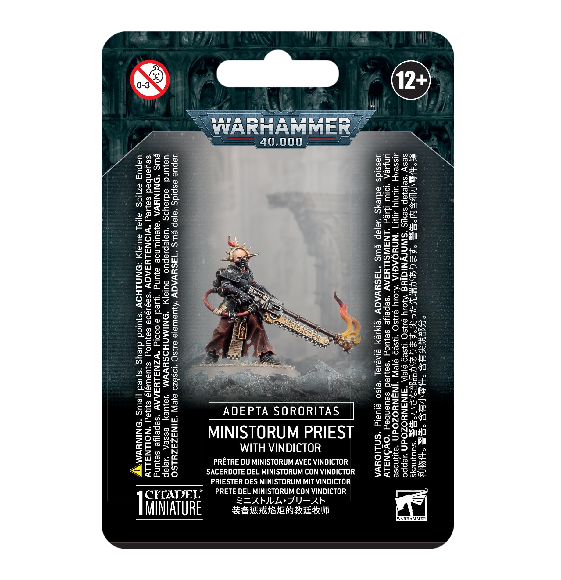 Warhammer 40,000: Adeptus Sororitas - Ministorum Priest with Vindictor
