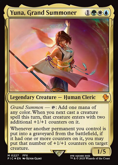 Yuna, Grand Summoner - Surge Foil