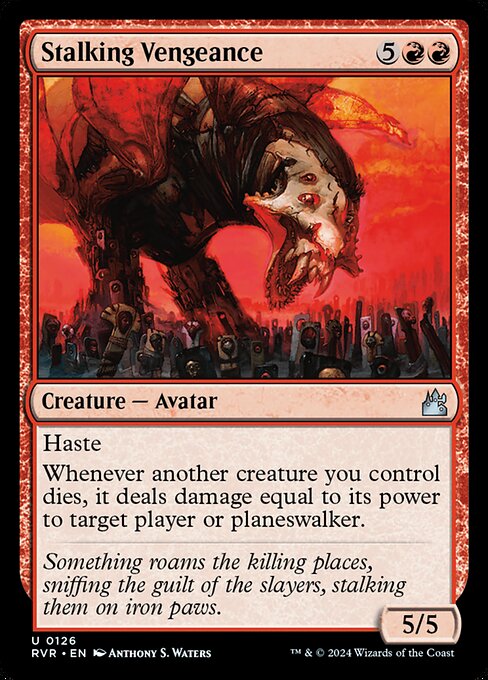 Stalking Vengeance - Foil