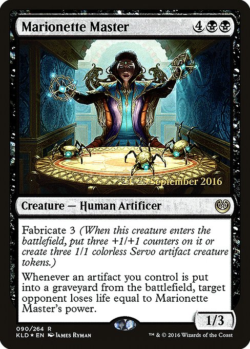 Marionette Master - Foil - Prerelease Promo