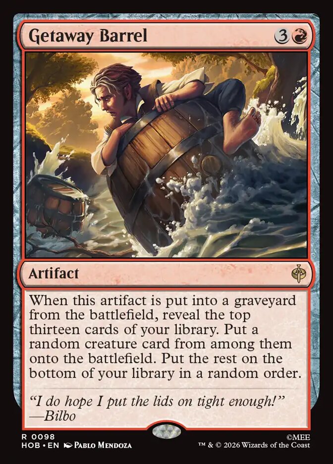 Getaway Barrel - Foil