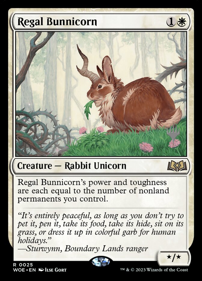 Regal Bunnicorn - Foil - Promo Pack
