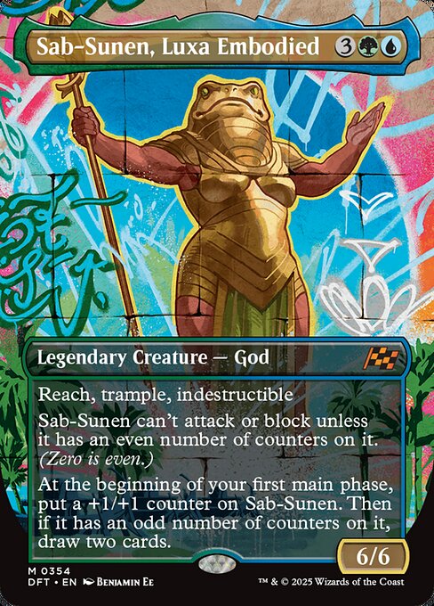 Sab -Sunen, Luxa Embodied - Foil