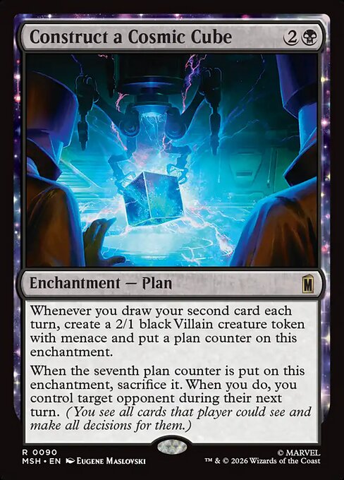Construct a Cosmic Cube - Foil