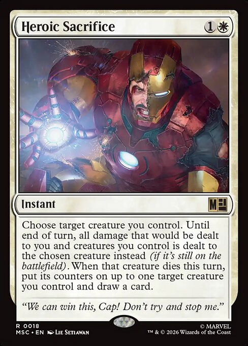 Heroic Sacrifice - Surge Foil