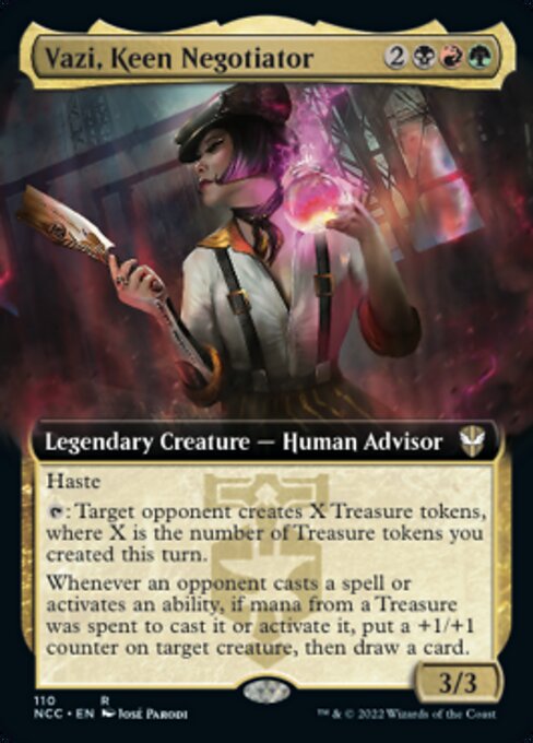 Vazi, Keen Negotiator - Foil