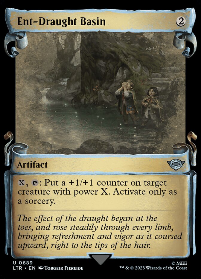 Ent-Draught Basin - Silver Foil