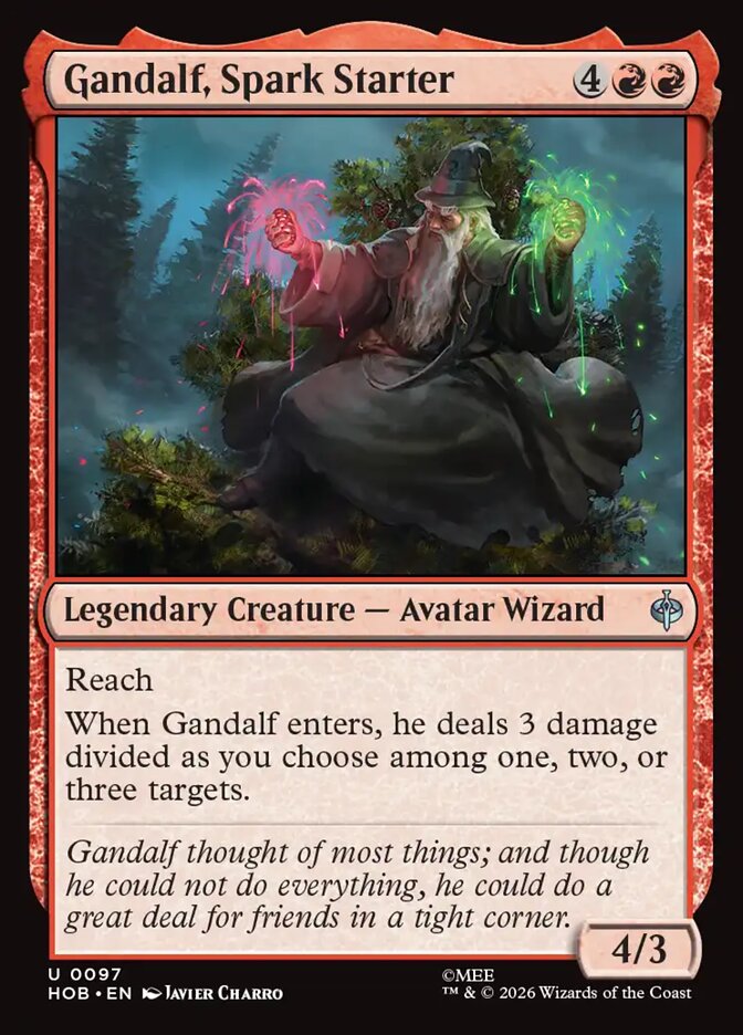 Gandalf, Spark Starter - Foil