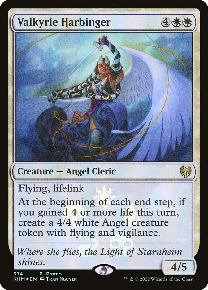 Valkyrie-Harbinger - Foil - Resale Promo