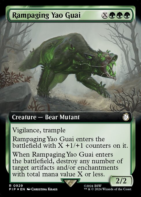 Rampaging Yao Guai - Surge Foil