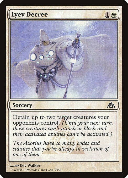 Lyev Decree - Foil