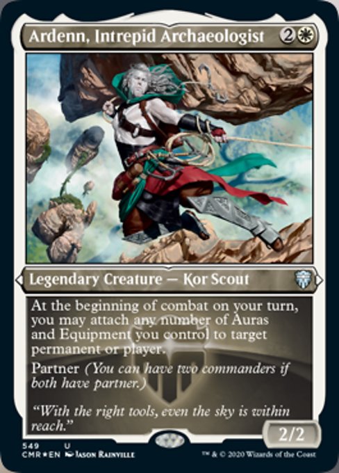 Ardenn, Intrepid Archaeologist - Foil-Etched