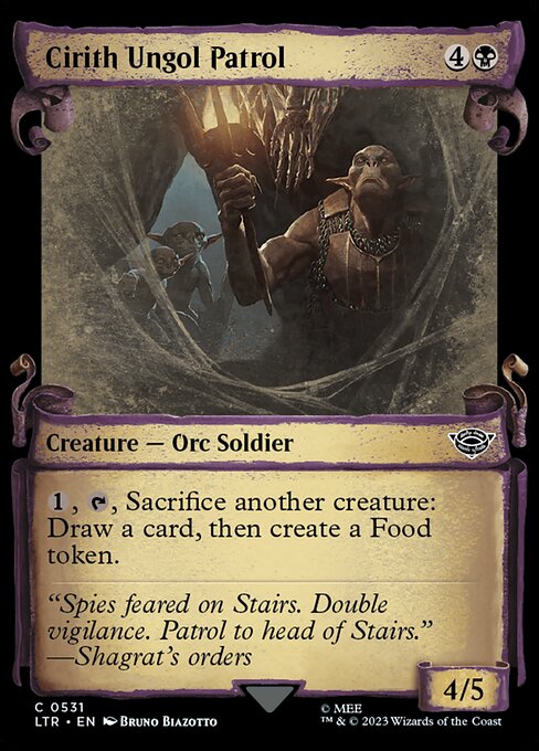 Cirith Ungol Patrol - Silver Foil