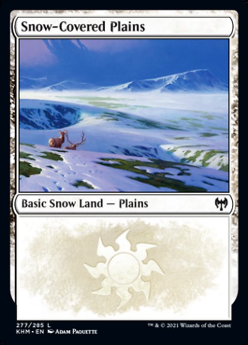 Snow-Covered Plains (277) - Foil