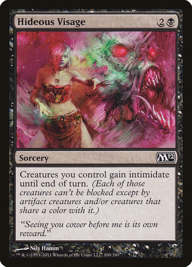 Hideous Visage - Foil