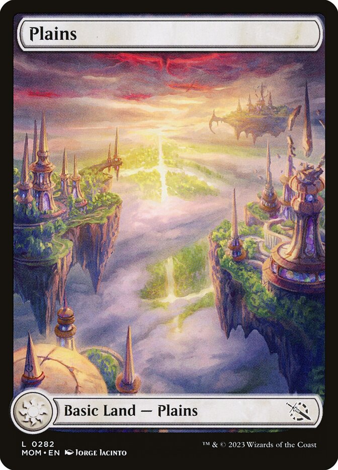 Plains (282) - Full Art - Foil