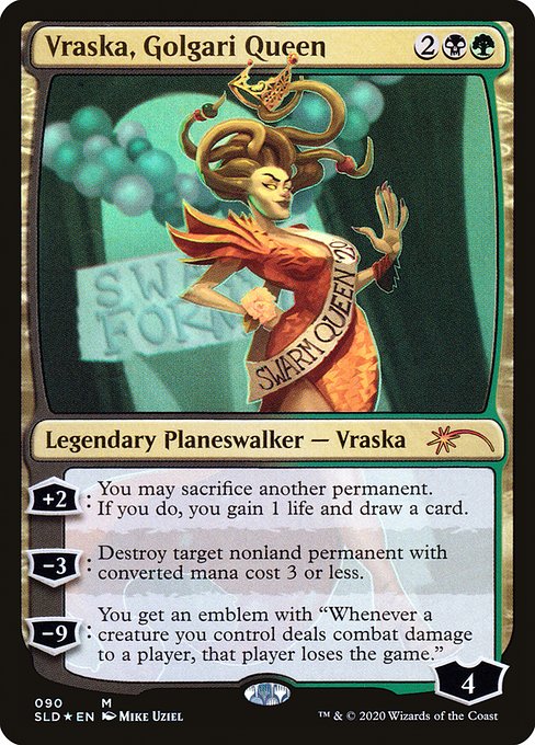 Vraska, Golgari Queen - Foil