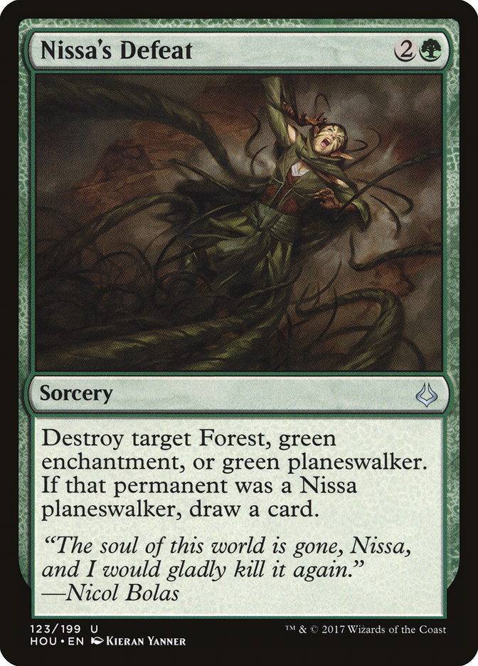Nissa's Defeat - Foil