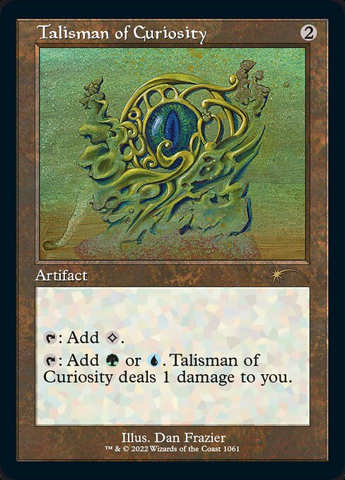 Talisman of Curiosity - Foil Etched